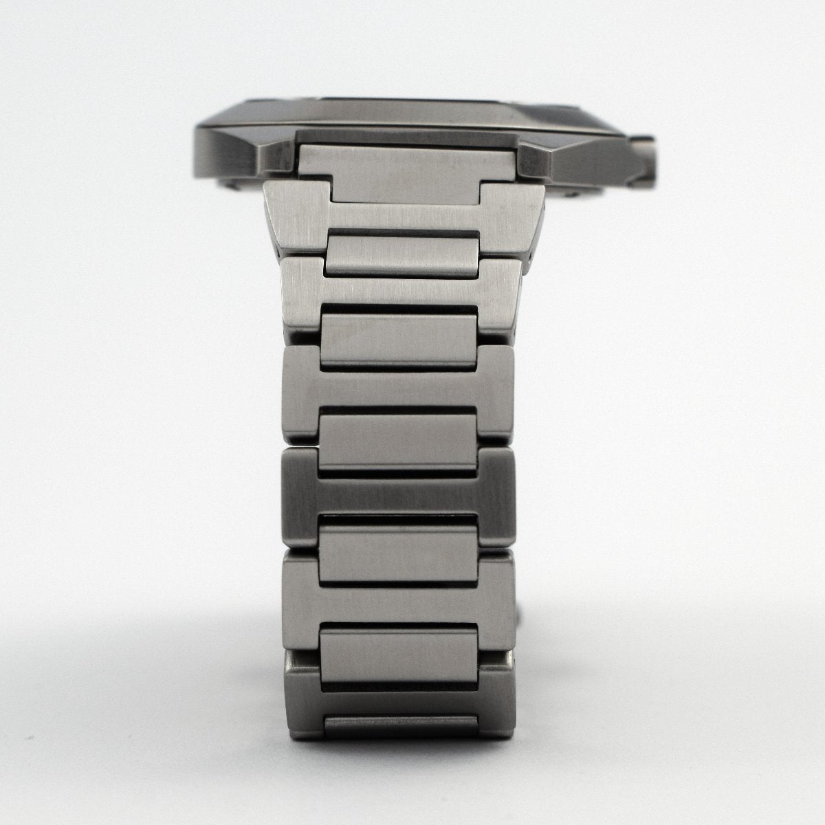 24:07 watch white brushed